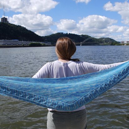 River Waters Shawl