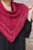 Garnet Eyelets Shawl