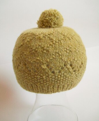 Champagne Queen Knit Hat