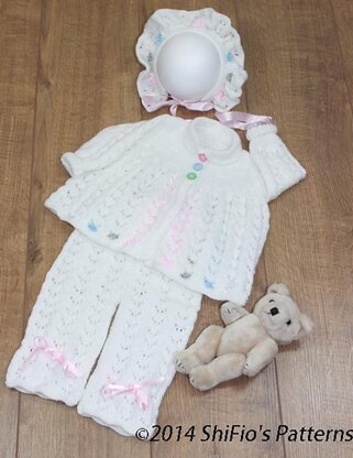 Beaded Babe Baby Knitting Pattern#101