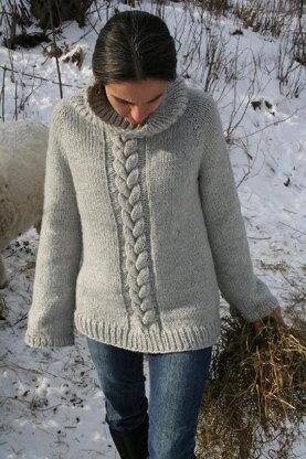 Top down Cozy Weekend Sweater.