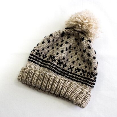 Windproof Scandinavian Hats - knitting pattern