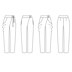 Rebecca Page Children's Wrap Trousers Sewing Pattern - Downloadable PDF