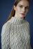 Gudrun Sweater - Knitting Pattern For Women in Debbie Bliss Cashmerino Aran