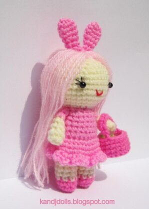 Pink Little Lady - free amigurumi crochet pattern