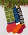 Poinsettia Christmas Stocking