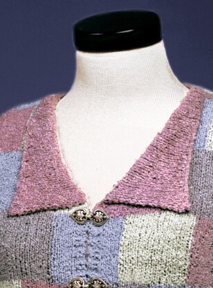 Color Block V-Neck Vest #110