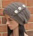 Hadley Button Slouch Hat