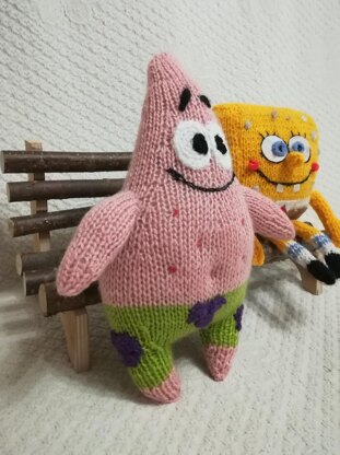 Knitted Patrick Star