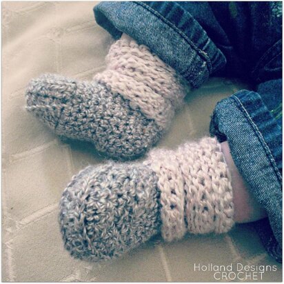 Slouchy Baby Boots