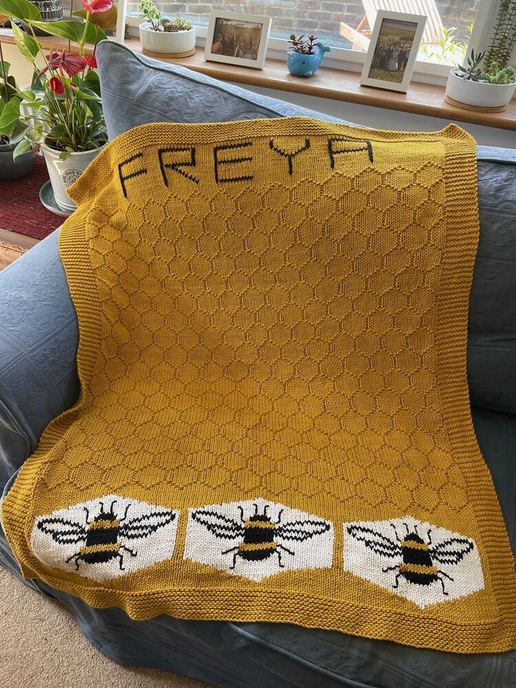 Bee baby hot sale blanket