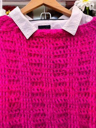 Boxy Crochet Sweater