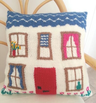 Pretty House Cushion