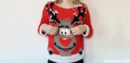 Reindeer Christmas Sweater