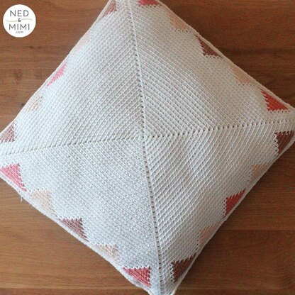 Tapestry Triangles Pillow