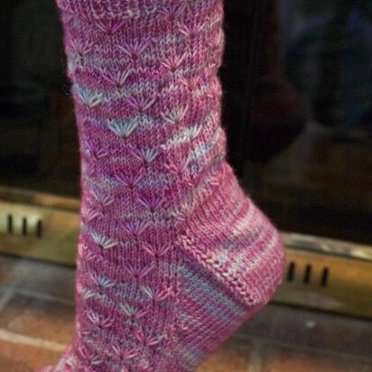 Spring Flower Socks