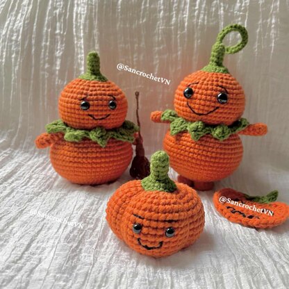 Happy Pumpkin Family 3 in 1