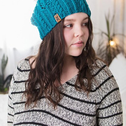 Sylva Slouch - knitting pattern