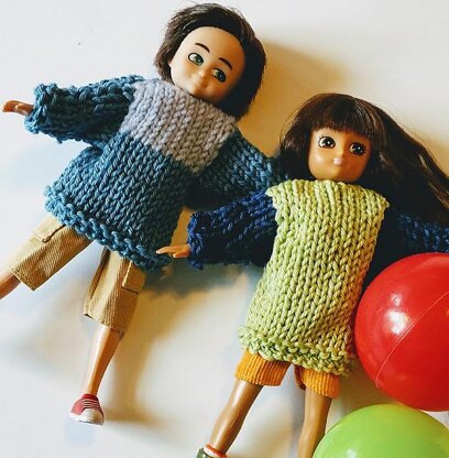 Small Doll Sweater