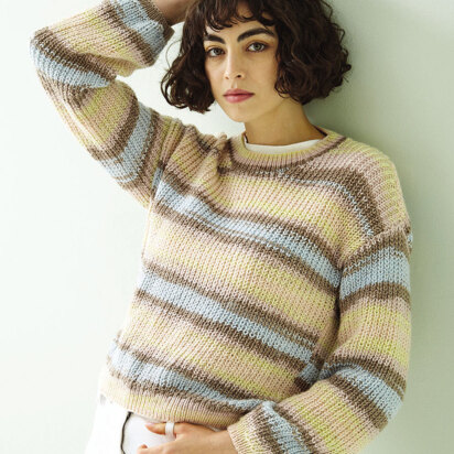 Top and Sweater in King Cole Beaches DK - 5911pdf - Downloadable PDF