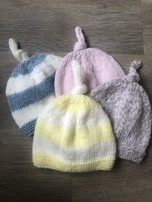 Quick baby hats for local hospital