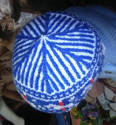 Carousel baby beanie