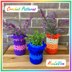 Flower top jar cover II by HueLaVive