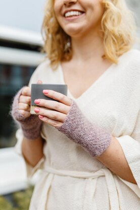 Textured Tunisian Mitts