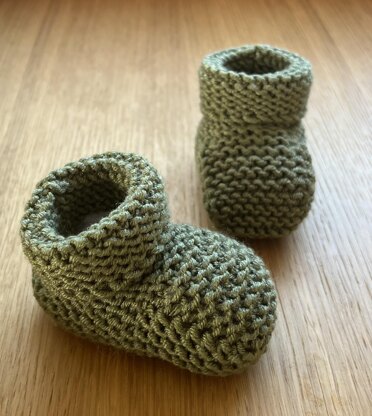 Baby Knit Booties