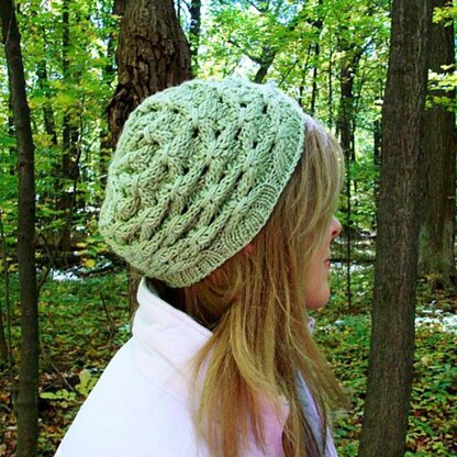 Shamrock Slouchy Knit Hat