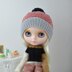 Three knitted hat for Blythe