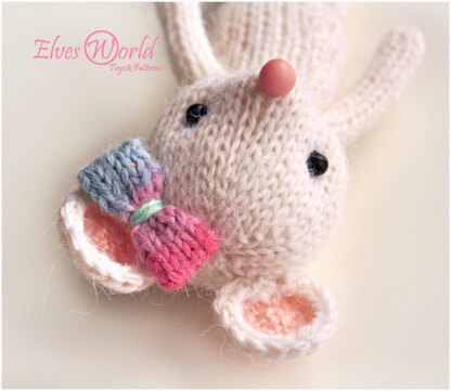 Baby girl mouse Valentine