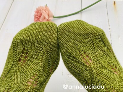 Lucky Leaf Sock