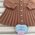 Avery Baby Coat, Beanie & Beret size 18" & 20" chest 6-9mths approx