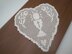 Heart filet doily chalice