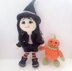 Rowena Witch Doll and Pumpkin Pal