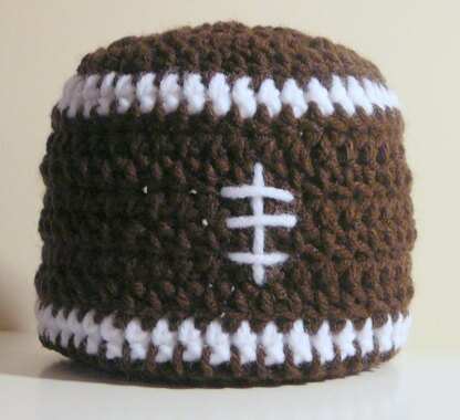 Football Hat - Newborn to Adult