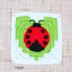 Ladybird Granny Square