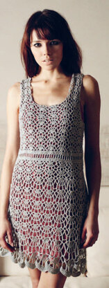 Darcey Dress - Crochet Pattern For Women in Debbie Bliss Rialto 4 Ply