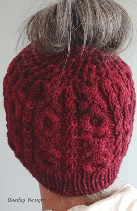 Chimenea Pony Tail/Messy Bun Hat