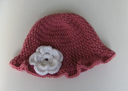 Floppy Brim Girls Hat