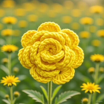 Crochet Flower Bouquet Pattern – Video & Photo Tutorial PDF