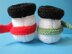 Snowman Baby Booties