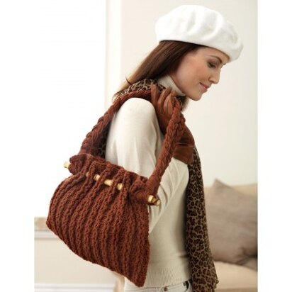 Autumn Tote Bag in Bernat Super Value - 437
