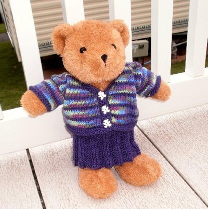 Teddy in Purple
