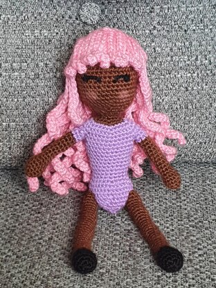 Sally crochet doll