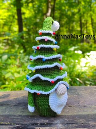 Christmas tree gnome