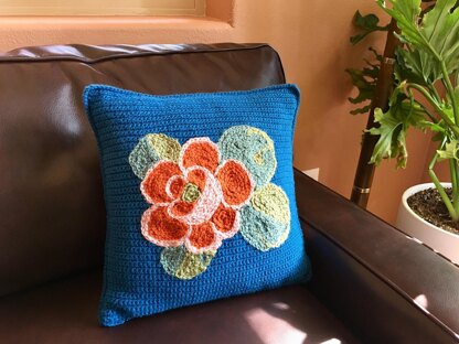 Bohemian Rose Pillow