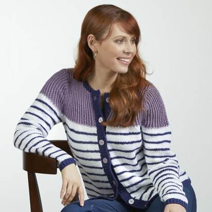 972 Phoebe - Cardigan Knitting Pattern for Women in Valley Yarns Montague