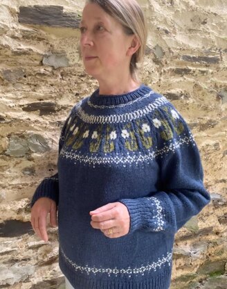 Snowdrop Yoke Jumper